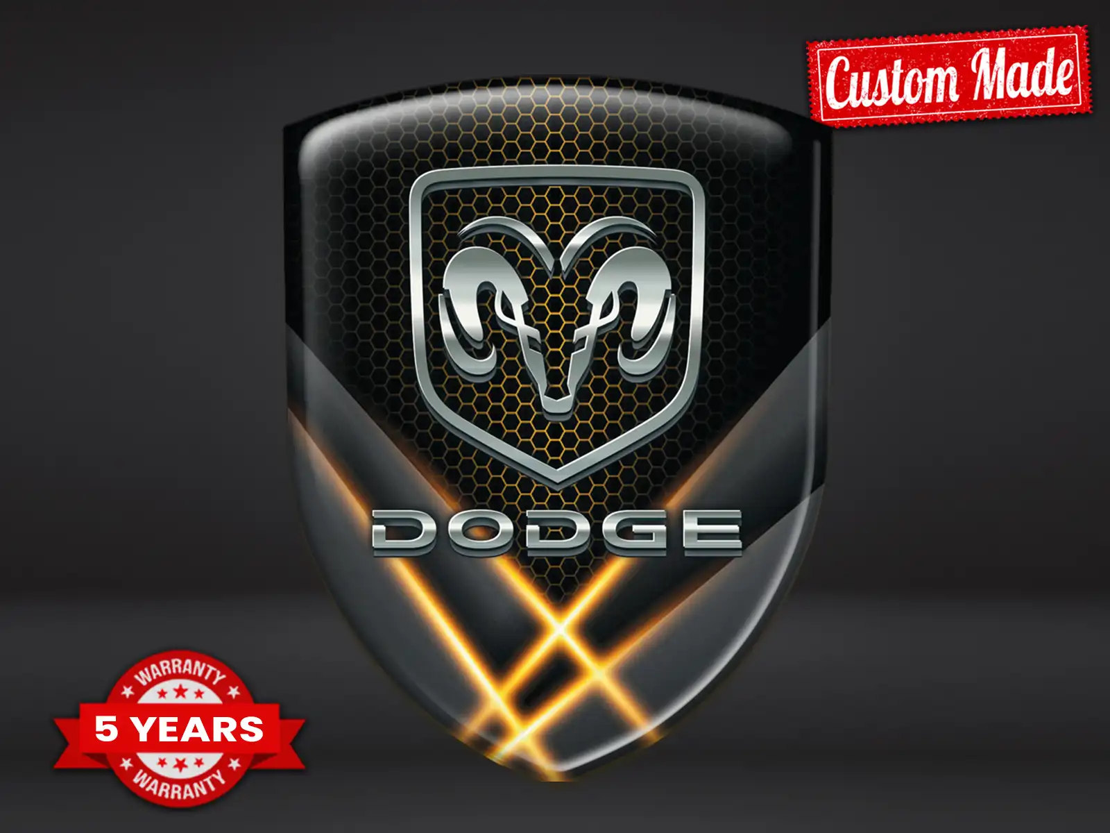 Dodge Windschutzaufkleber Limitiert Professionell Maximal